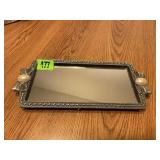Mirrored Dresser Tray