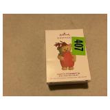 Pretty Poinsettia Hallmark Ornament