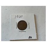 1920 Wheat Penny