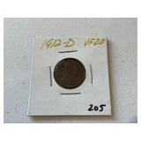 1912D Wheat Penny