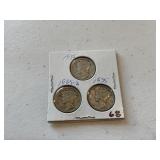 (3) Mercury Dimes
