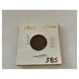 1901 Indian Head Penny