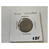 1904 V Nickel