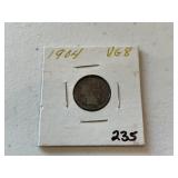1904 Barber Dime