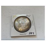 1885  Morgan Dollar, Toned