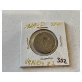 1929D Standing Liberty Quarter Type 2