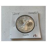 2014 American Eagle 1 oz. Silver