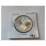 2014 American Eagle 1 oz. Silver