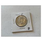 1964 D Kennedy Half Dollar