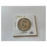 1964 D Kennedy Half Dollar