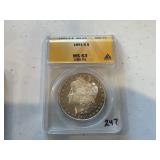 1891 S Morgan Dollar MS63