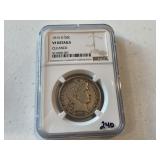 1915 D Barber Half Dollar