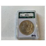 1882 O/S Morgan Dollar MS63