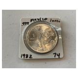 1982 Mexico .999 Silver