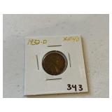 1932 D Wheat Penny