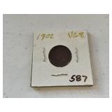 1902 Indian Head Penny