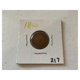 1866 Indian Head Penny