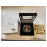 1964 Kennedy Half Dollar Colorized