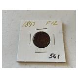 1897 Indian Head Penny