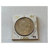 1935 S Peace Dollar3 Rays