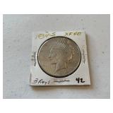 1924 S Peace Dollar 3 Rays