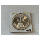 1974 1 oz. Silver