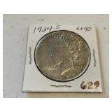 1924 S Peace Dollar