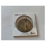 1946 D Walking Liberty Half Dollar