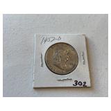 1952 D Franklin Half Dollar
