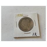 1906 Barber Half Dollar