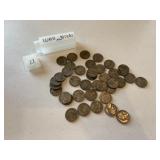 (39) Silver War Nickels
