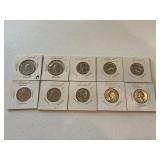 (10) Bicentennial Quarters