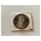 1990 Wheat Penny Design1 oz. Silver