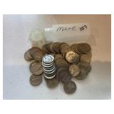 Roll of (50) Mercury Dimes