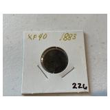 1883 Indian Head Penny