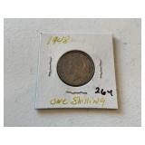 1948 One Shilling