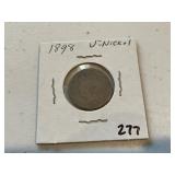 1898 V Nickel