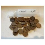 1950s Wheat Pennies