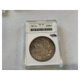 1901 Morgan Dollar EF45