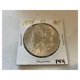 1898 O Morgan Dollar