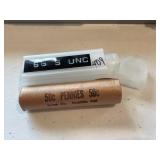Roll 1968 S UNC Pennies