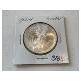 2014 American Eagle 1 oz. Silver
