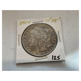 1891 O Morgan Dollar