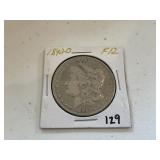1892 O Morgan Dollar
