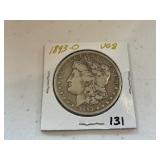 1893 O Morgan Dollar