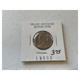1980 D UNC Nickel