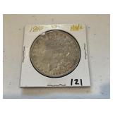 1890 O Morgan Dollar