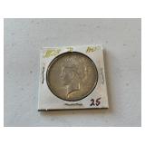 1923 D Peace Dollar