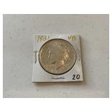 1921 Peace Dollar