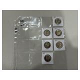 (6) 1967 Kennedy Half Dollars 40% Silver